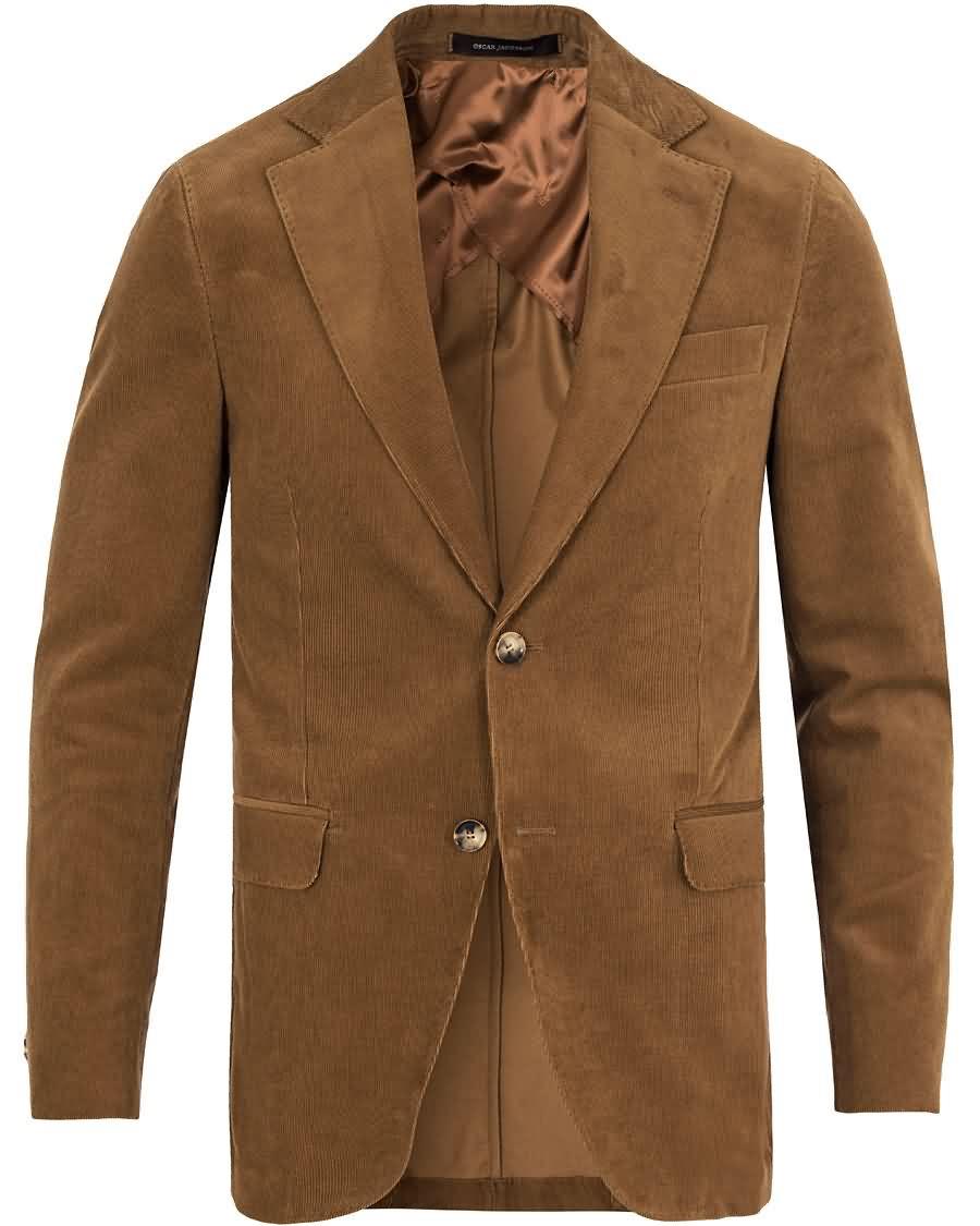 oscar jacobson egel corduroy blazer light brown Virkelig Billig rbv8l